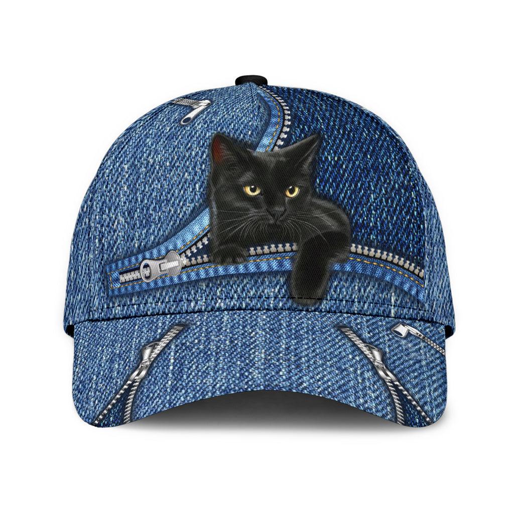 Cat Classic Cap, Gift for Cat Lovers, Cat Mom Trucker Hats Custom Hats Gifts For Men & Women