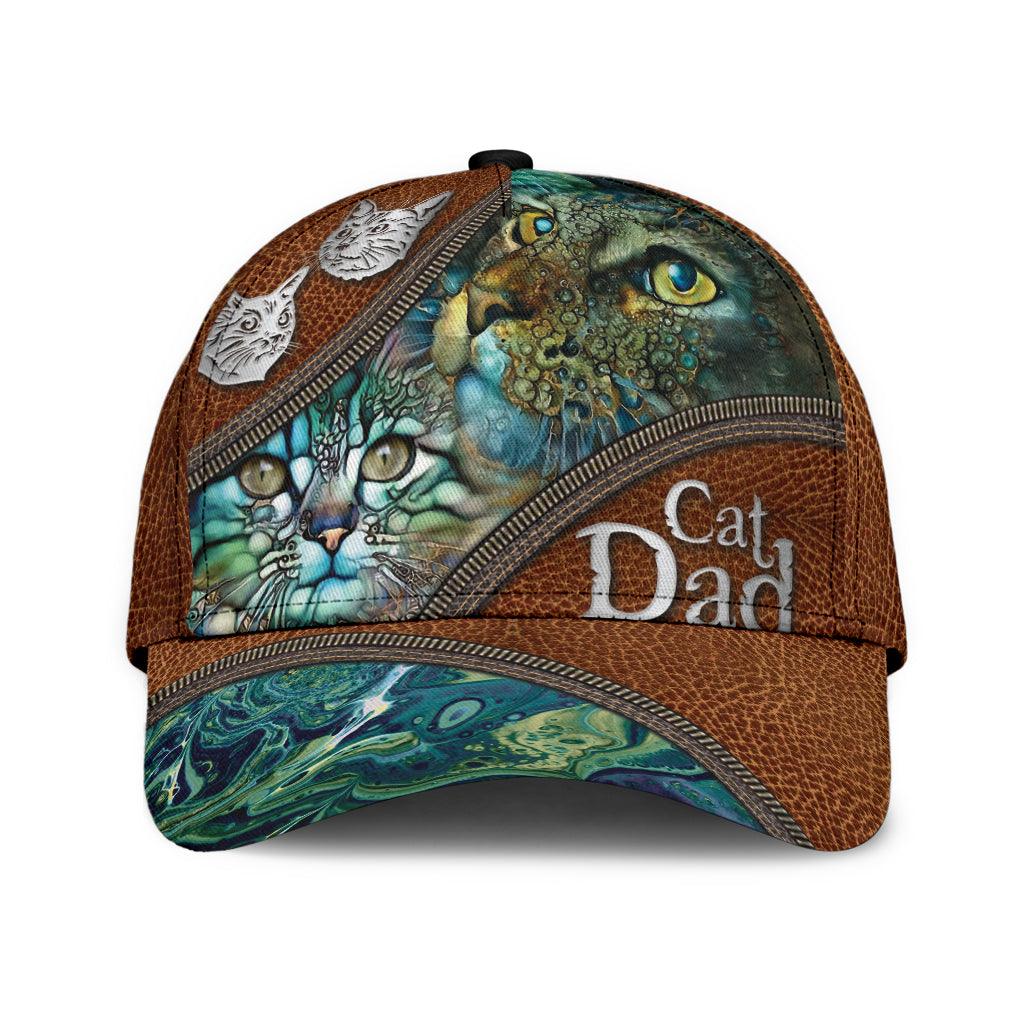 Cat Classic Cap, Gift for Cat Lovers, Cat Mom Trucker Hats Custom Hats Gifts For Men & Women