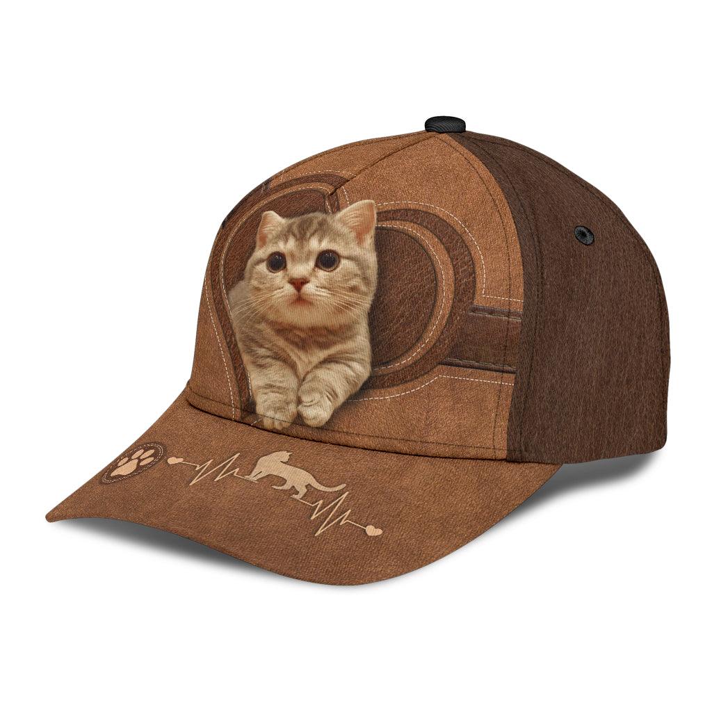 Cat Classic Cap, Gift for Cat Lovers, Cat Mom Trucker Hats Custom Hats Gifts For Men & Women