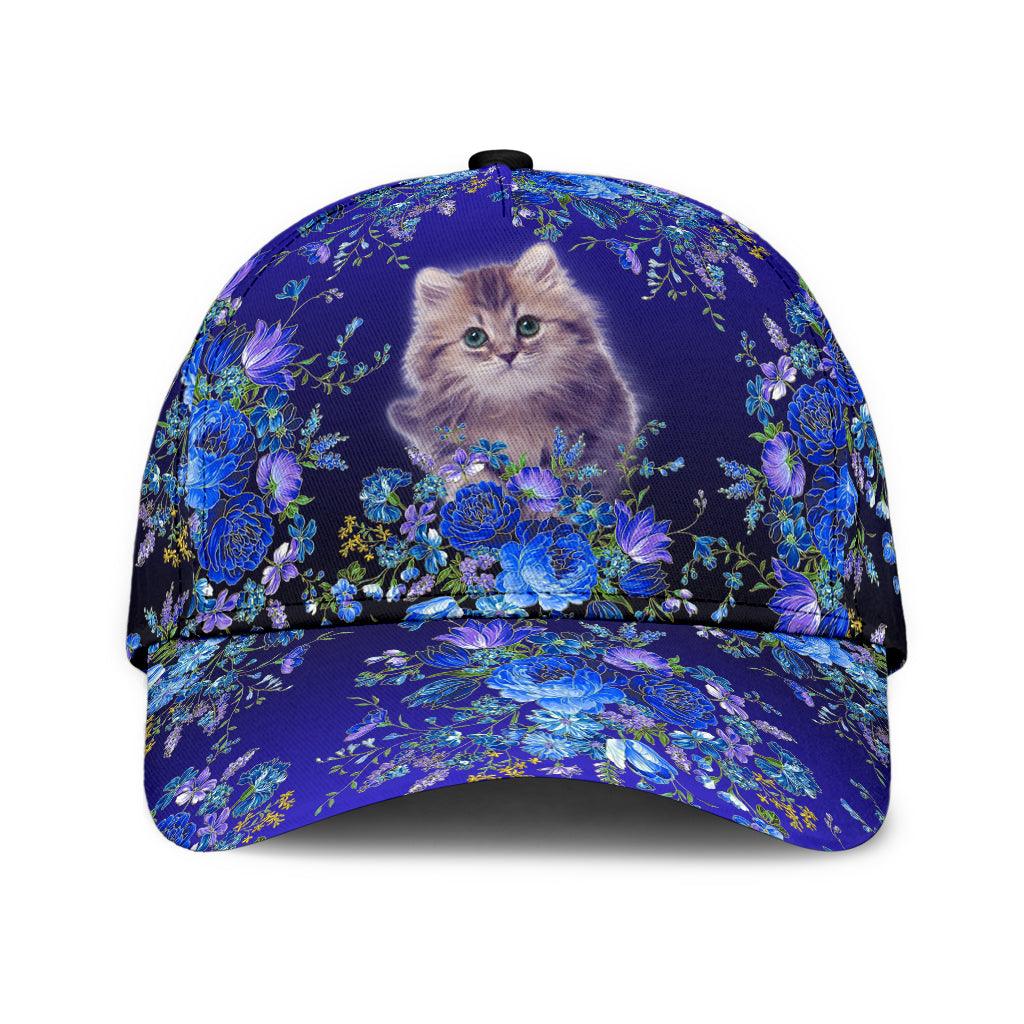 Cat Classic Cap, Gift for Cat Lovers, Cat Mom Trucker Hats Custom Hats Gifts For Men & Women