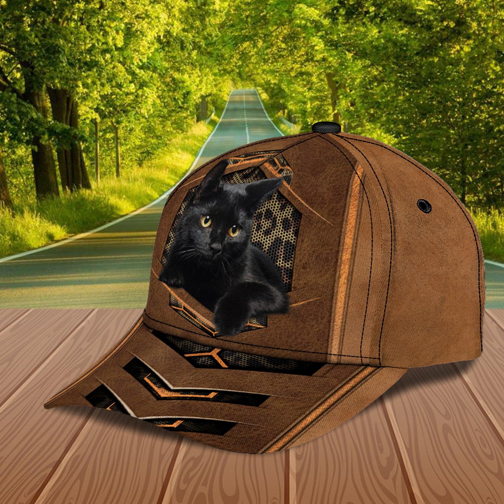 Cat Classic Cap, Gift for Cat Lovers, Cat Mom Trucker Hats Custom Hats Gifts For Men & Women