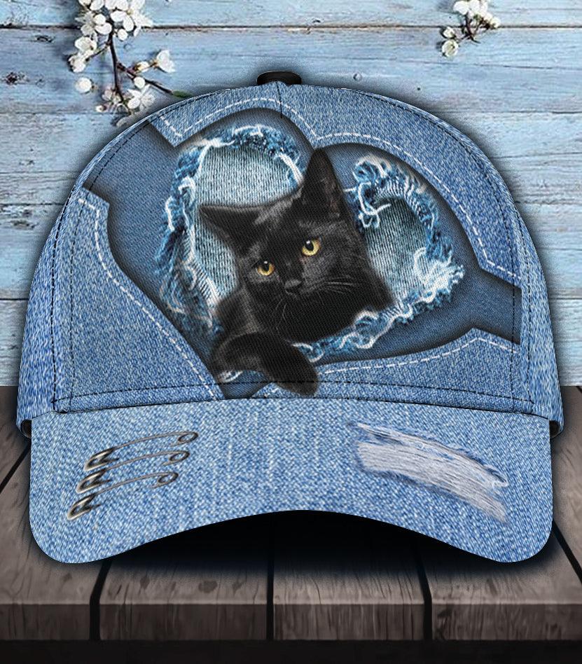 Cat Classic Cap, Gift for Cat Lovers, Cat Mom Trucker Hats Custom Hats Gifts For Men & Women