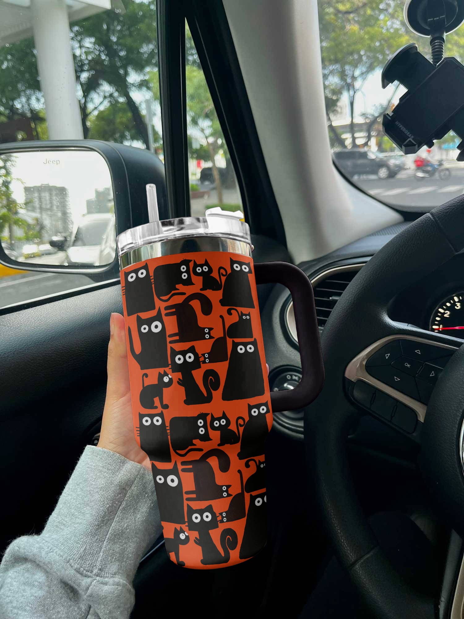 Cat Custom Stanley Cup 40 oz 30 oz Tumbler With HandleTVC2301780 - Image 2