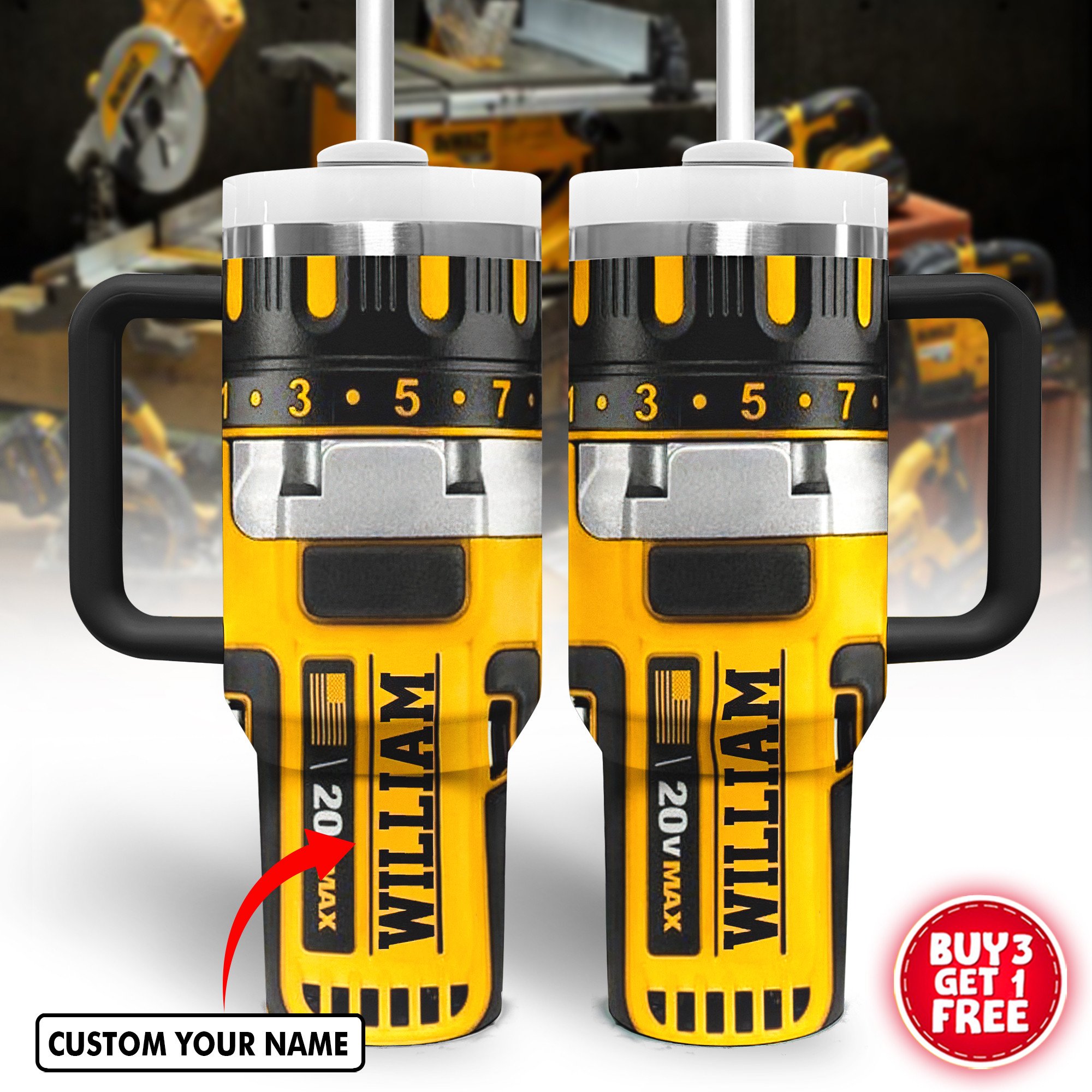 Cat Filter Real Wrench Custom Stanley Cup 40 oz 30 oz Tumbler With HandleTVC2301802