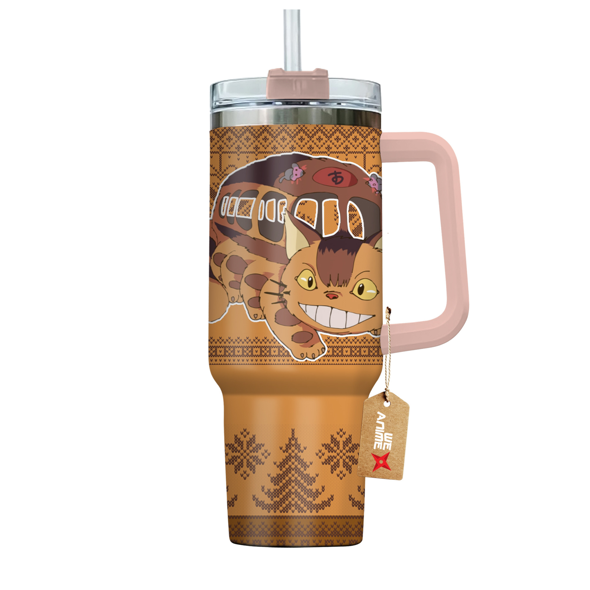 Catbus My Neighbor Totoro Anime Custom Stanley Cup 40 oz 30 oz Tumbler With HandleTVC2301165 - Image 4