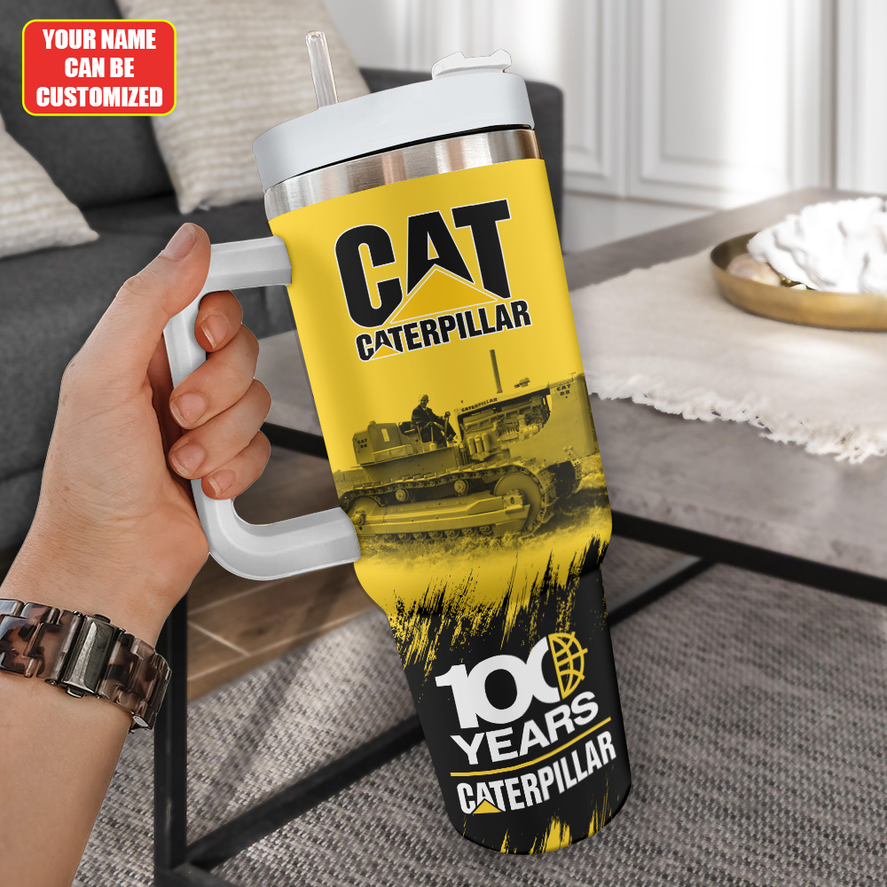 Caterpillar Inc. Custom Stanley Cup 40 oz 30 oz Tumbler With HandleTVC2301246 - Image 2