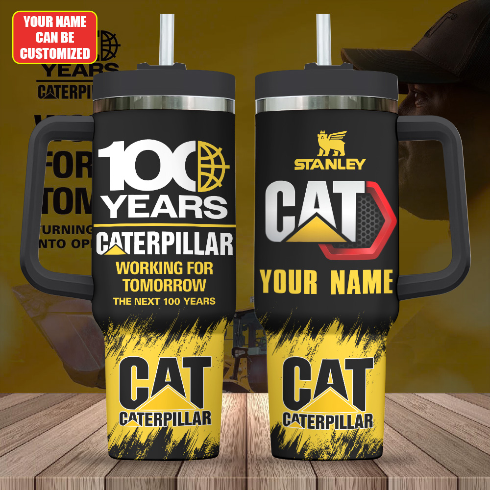 Caterpillar Inc. Custom Stanley Cup 40 oz 30 oz Tumbler With HandleTVC2301246