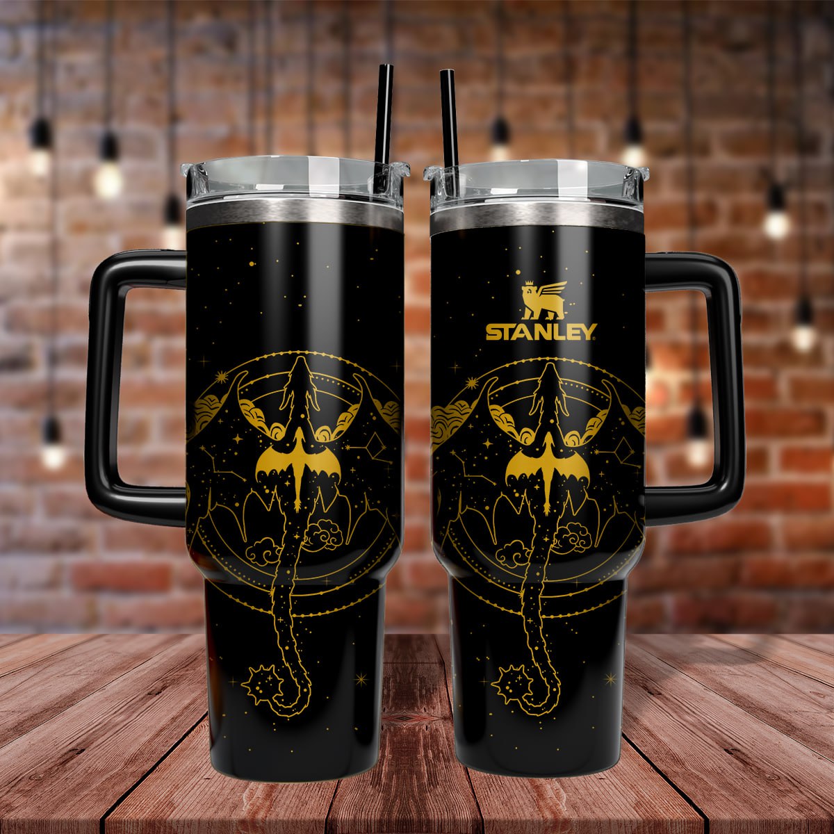 Celestial Tairn And Andarna Fourth Wing Custom Stanley Cup 40 oz 30 oz Tumbler With HandleTVC2301540