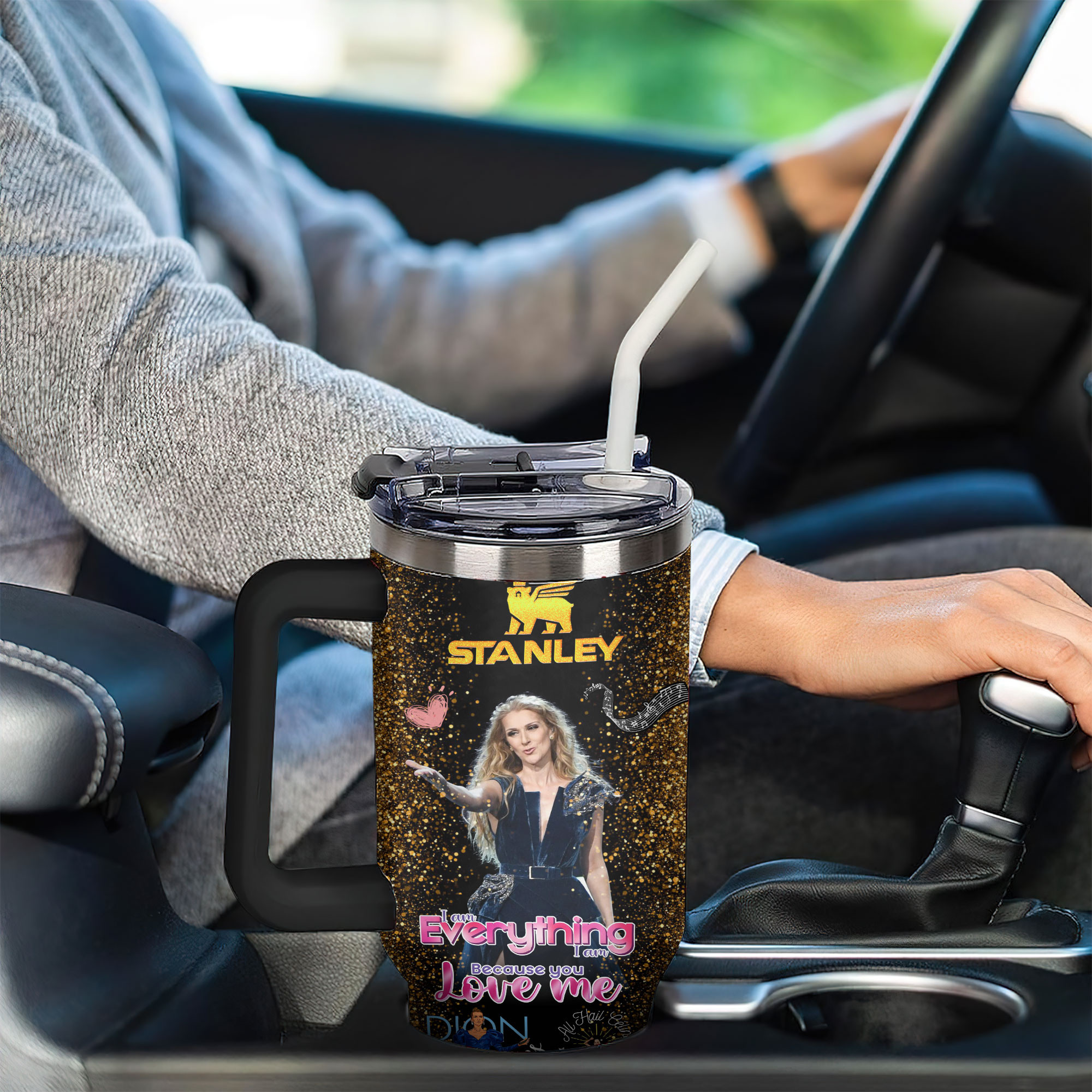 Celine Dion Music Custom Stanley Cup 40 oz 30 oz Tumbler With HandleTVC2301336 - Image 6