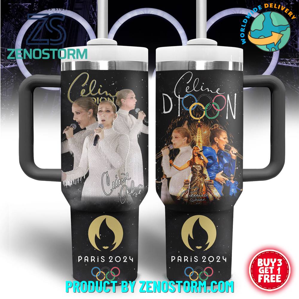 Celine Dion Music Custom Stanley Cup 40 oz 30 oz Tumbler With HandleTVC2301417