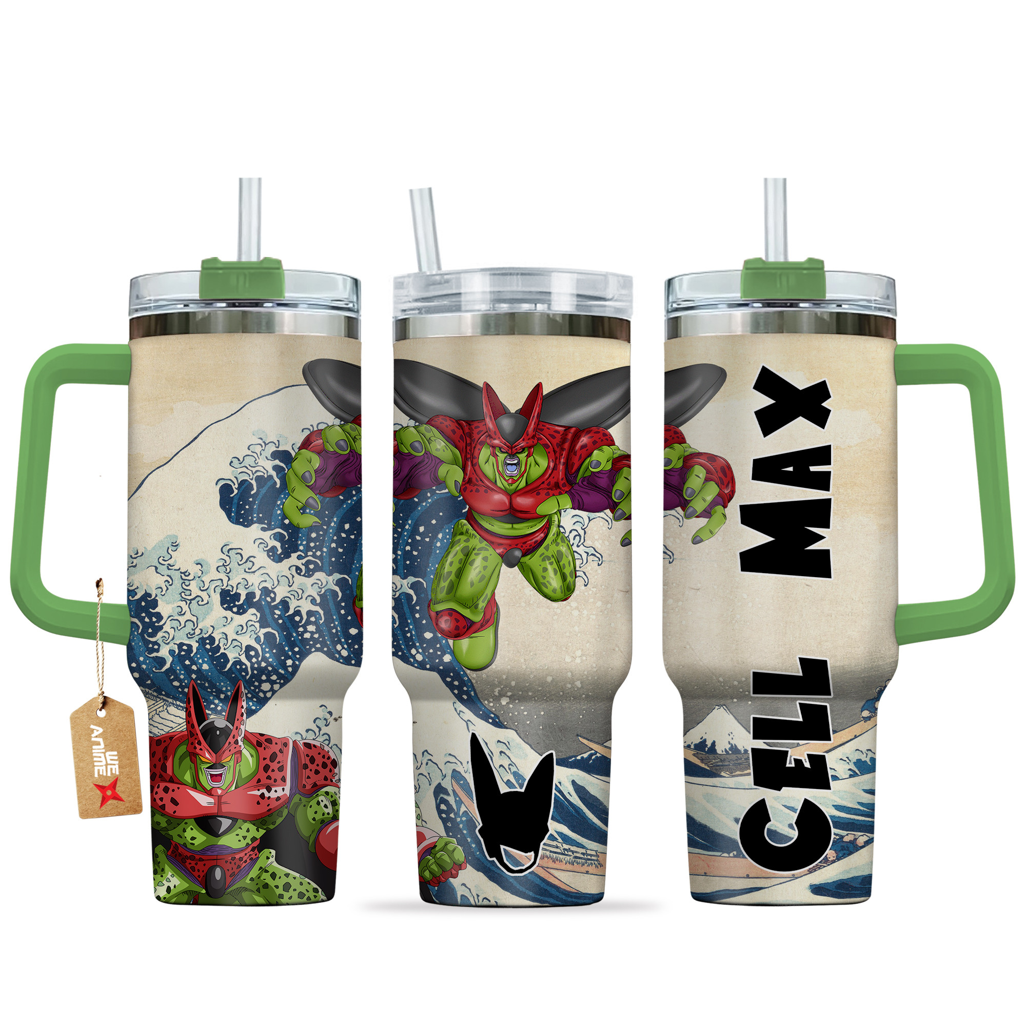 Cell Max Dragon Ball Anime Custom Stanley Cup 40 oz 30 oz Tumbler With HandleTVC2301139
