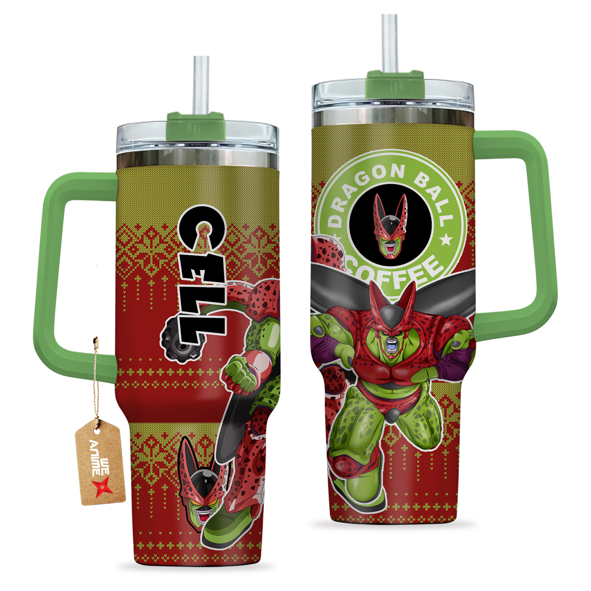 Cell Max Dragon Ball Anime Custom Stanley Cup 40 oz 30 oz Tumbler With HandleTVC2301161 - Image 2