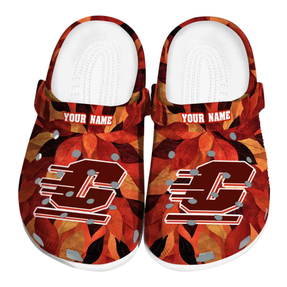 Central Michigan Chippewas NCAA Sport Crocs Crocband Clogs Shoes Comfortable For Men Women and Kids