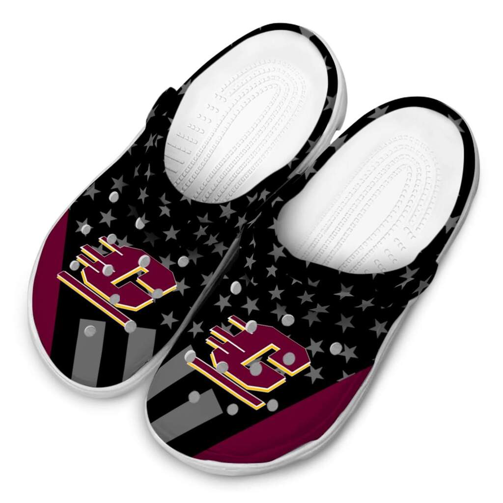 Central Michigan Chippewas Stellar Stripes Theme ClogTVC1801778 - Image 4