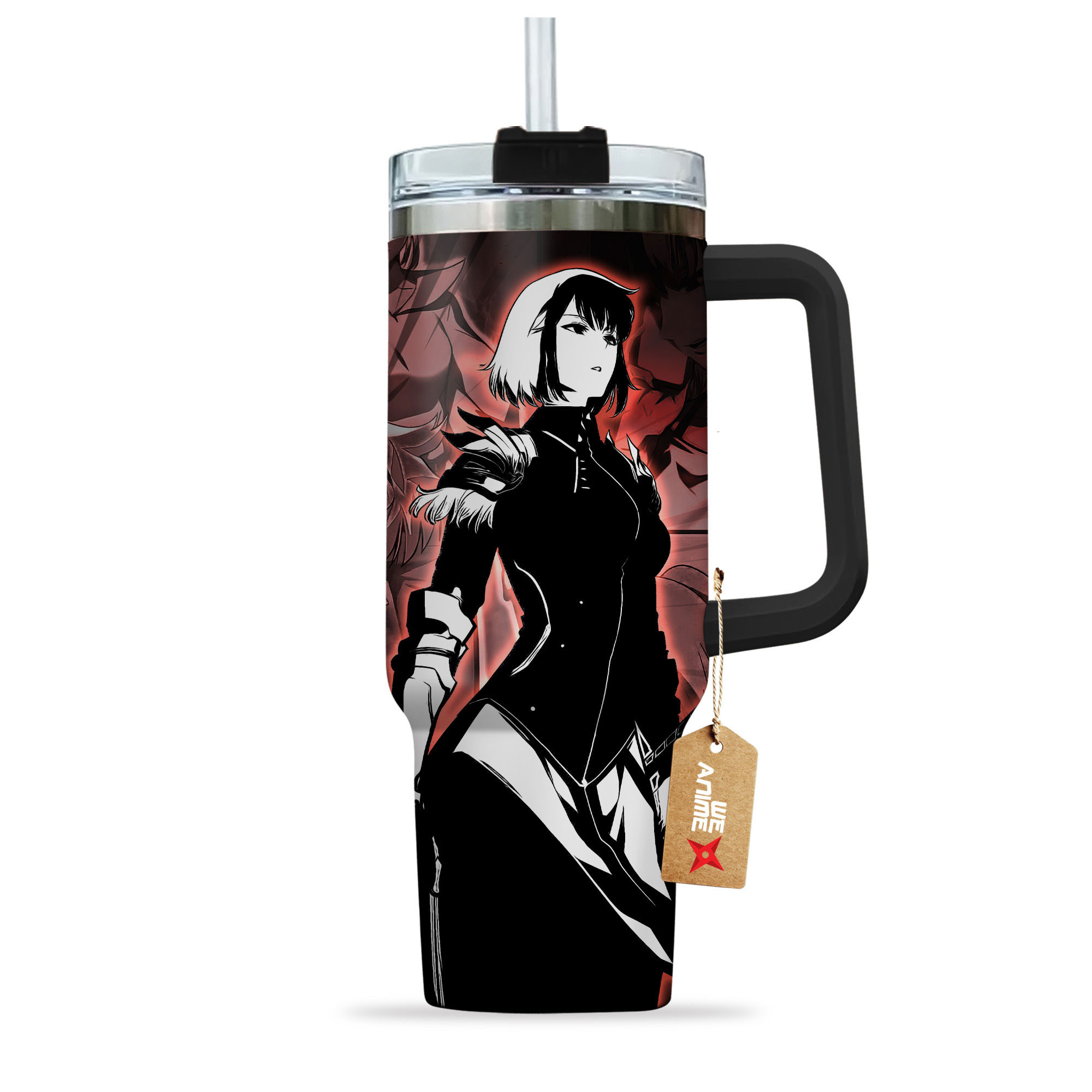 Cha Hae-In Solo Leveling Anime Custom Stanley Cup 40 oz 30 oz Tumbler With HandleTVC2301154 - Image 3