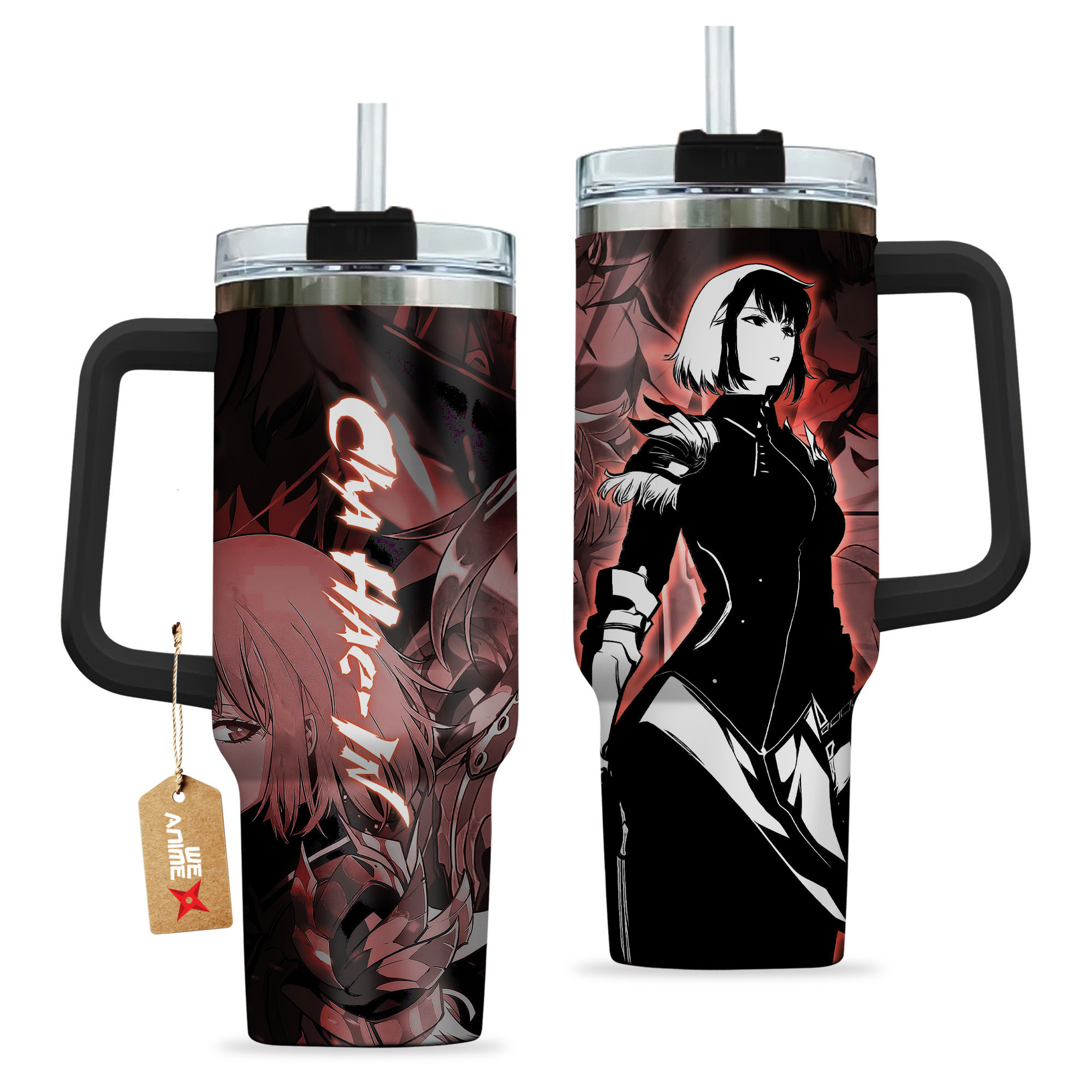 Cha Hae-In Solo Leveling Anime Custom Stanley Cup 40 oz 30 oz Tumbler With HandleTVC2301154 - Image 2