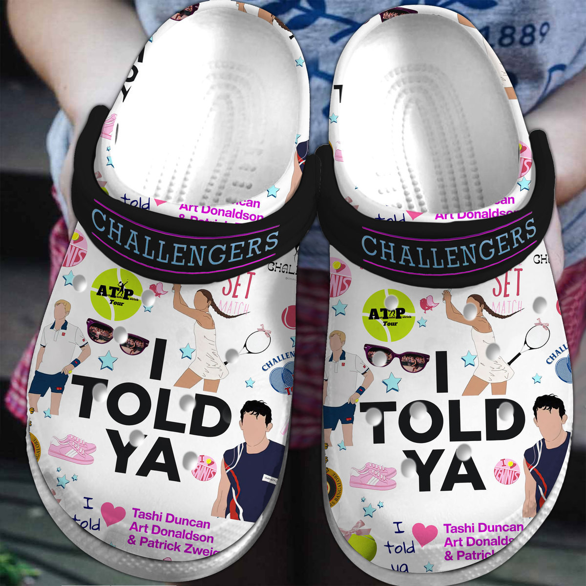 Challengers Movie Crocs Crocband Clogs Shoes Comfortable For Men Women and Kids