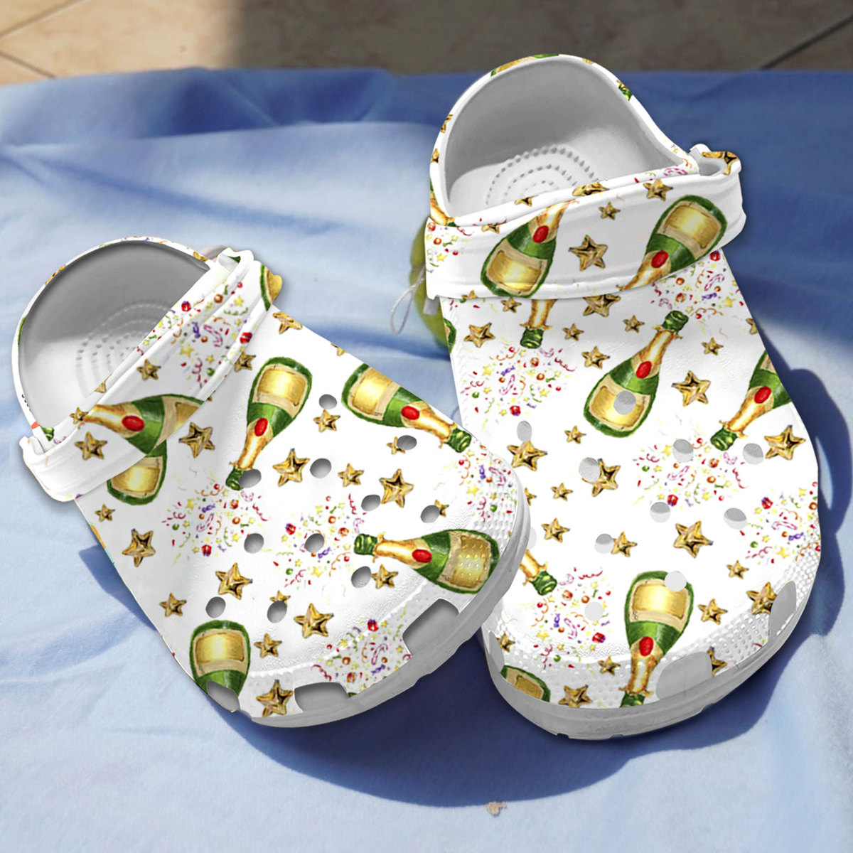 Champagne Wine Crocs Crocband Clogs Shoes Comfortable For Men Women and Kids