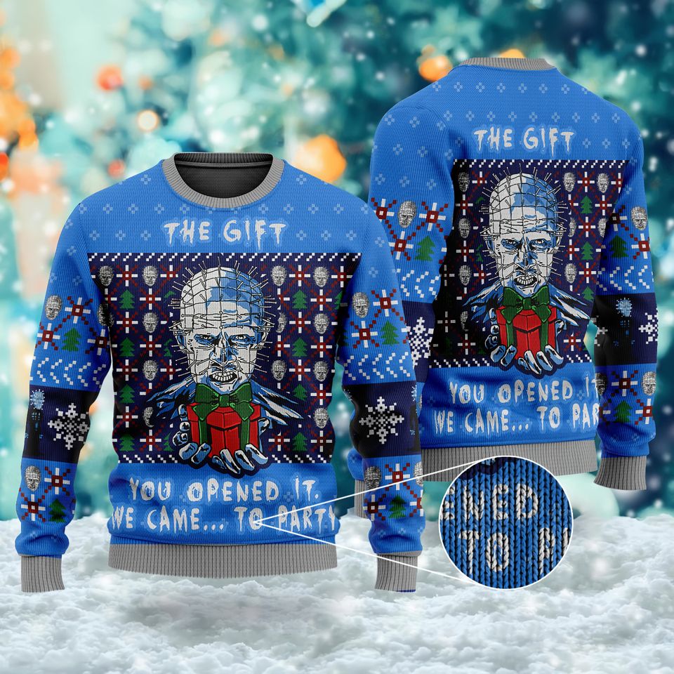Character Movie Xmas Sweatshirt, Christmas Gift
