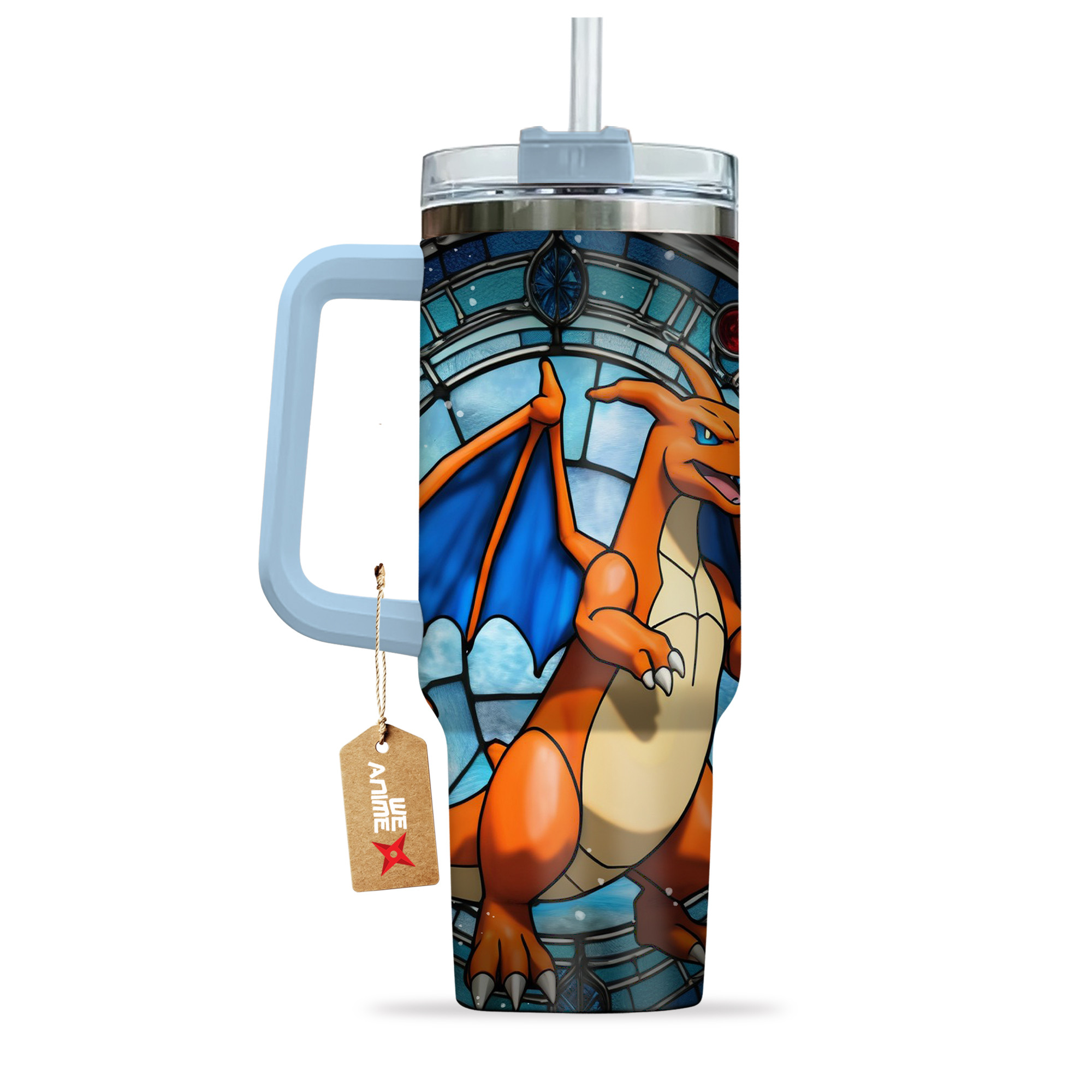Charizard Pokemon Anime Custom Stanley Cup 40 oz 30 oz Tumbler With HandleTVC2301135 - Image 3