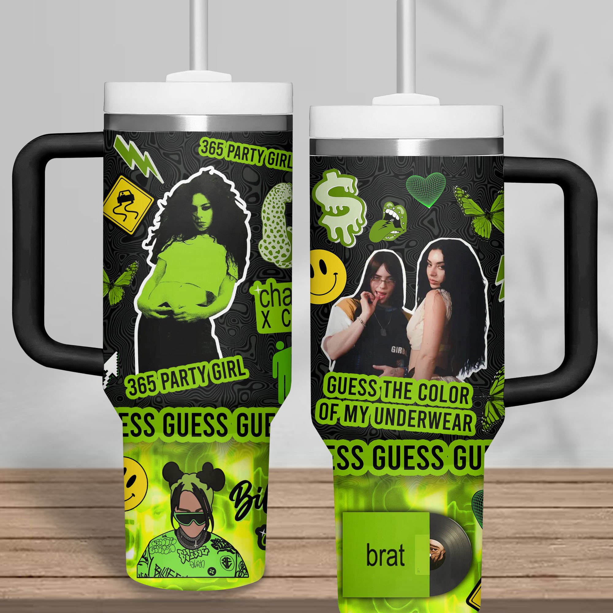 Charli XCX Music Custom Stanley Cup 40 oz 30 oz Tumbler With HandleTVC2301687