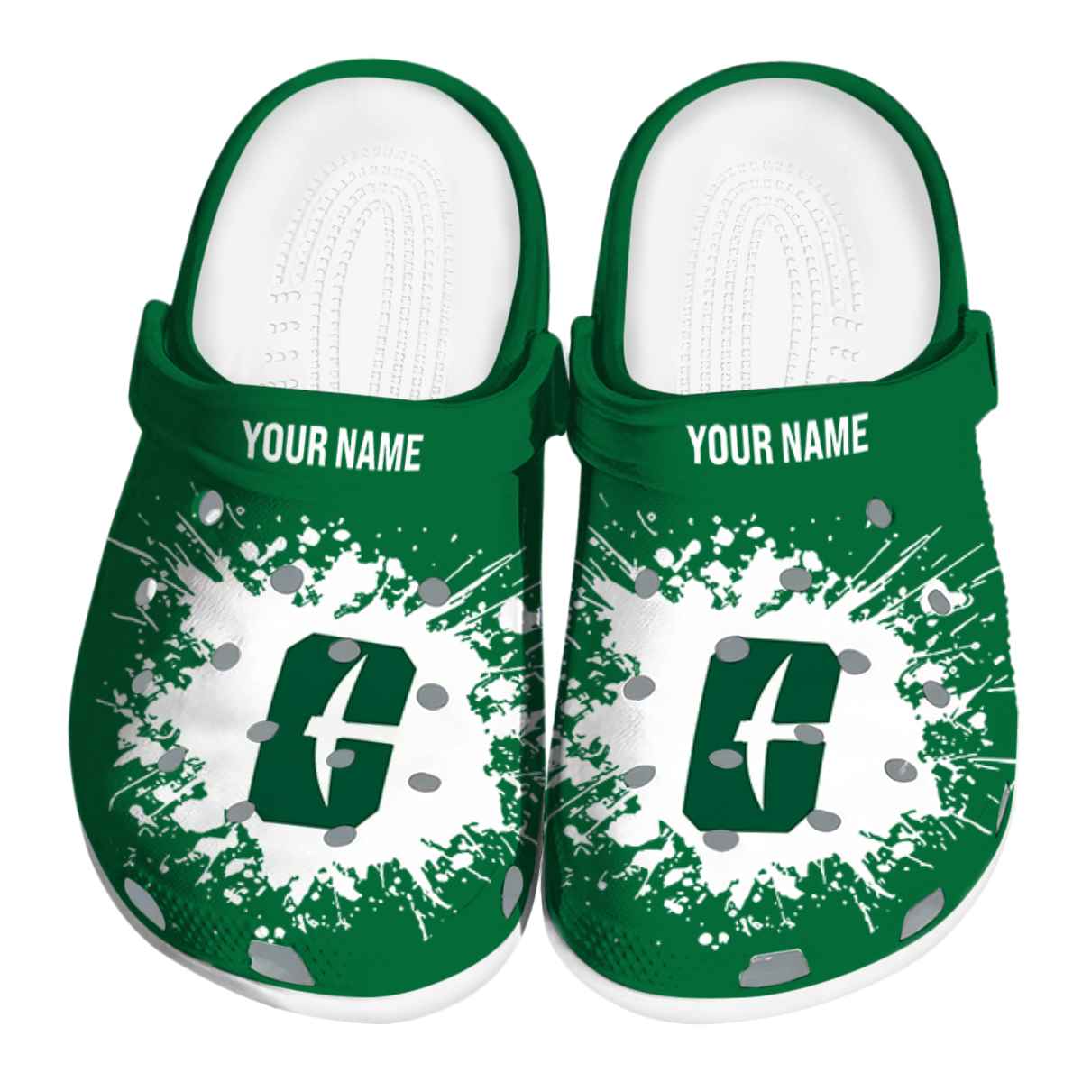 Charlotte 49ers NCAA Sport Crocs Crocband Clogs Shoes Comfortable For Men Women and Kids