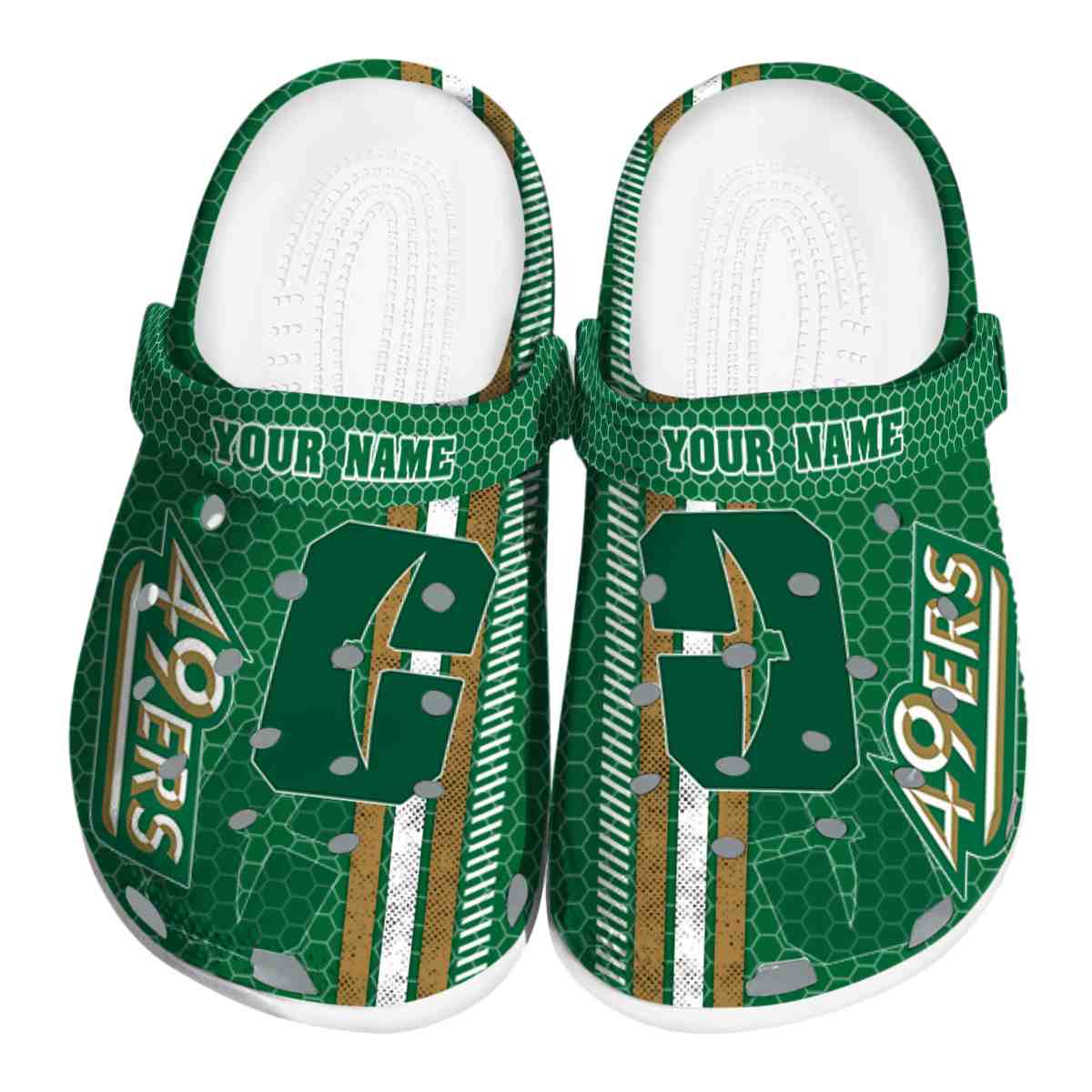 Charlotte 49ers NCAA Sport Crocs Crocband Clogs Shoes Comfortable For Men Women and Kids