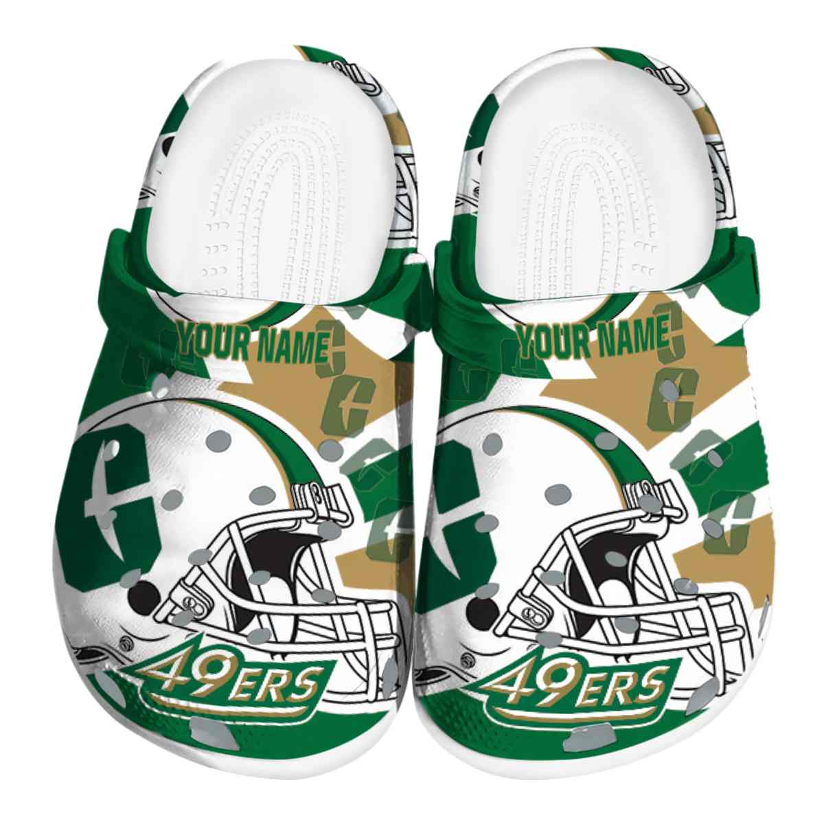 Charlotte 49ers NCAA Sport Crocs Crocband Clogs Shoes Comfortable For Men Women and Kids