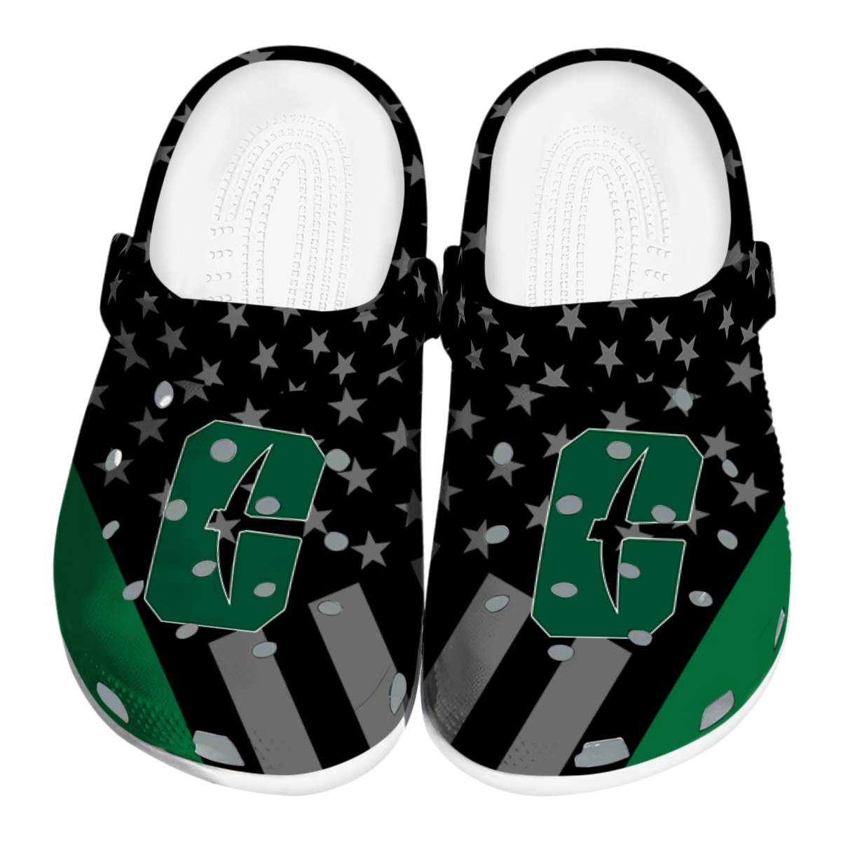 Charlotte 49ers NCAA Sport Crocs Crocband Clogs Shoes Comfortable For Men Women and Kids
