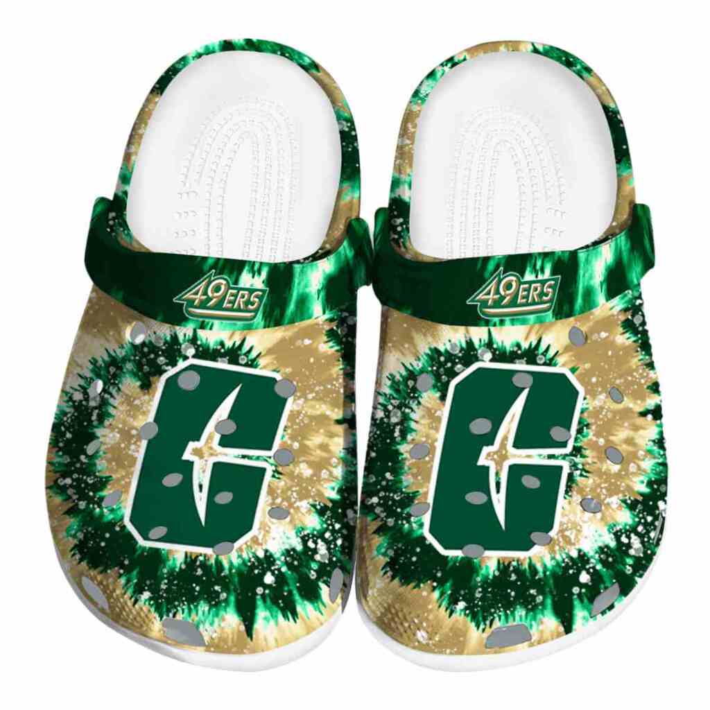 Charlotte 49ers Radiant Burst Effect ClogTVC1801805
