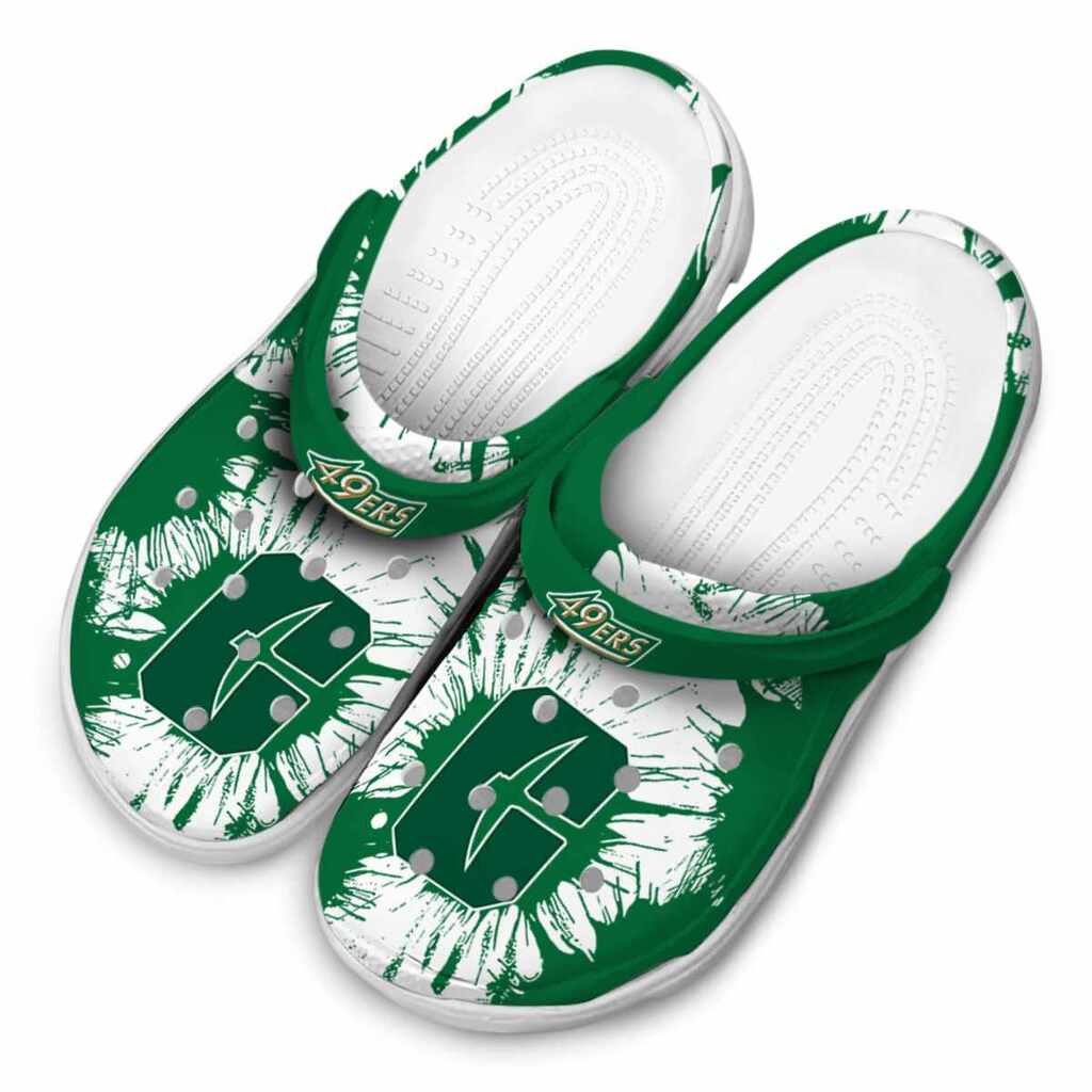 Charlotte 49ers Splatter Graphics ClogTVC1801747 - Image 4