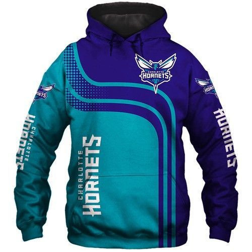 Charlotte Hornets 3D All Over Print Hoodie, Zip Hoodie