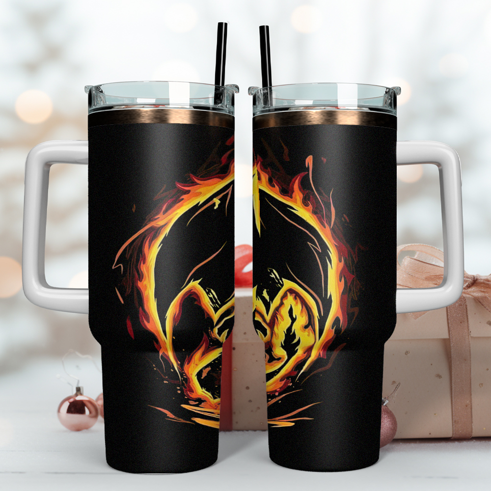Charmander Pokemon Anime Christmas Custom Stanley Cup 40 oz 30 oz Tumbler With HandleTVC2301404 - Image 4