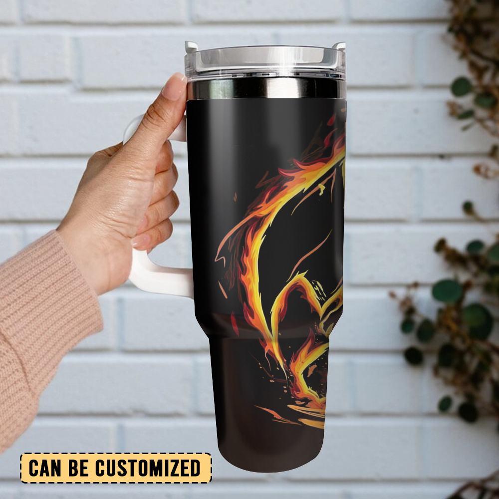 Charmander Pokemon Anime Christmas Custom Stanley Cup 40 oz 30 oz Tumbler With HandleTVC2301404 - Image 2