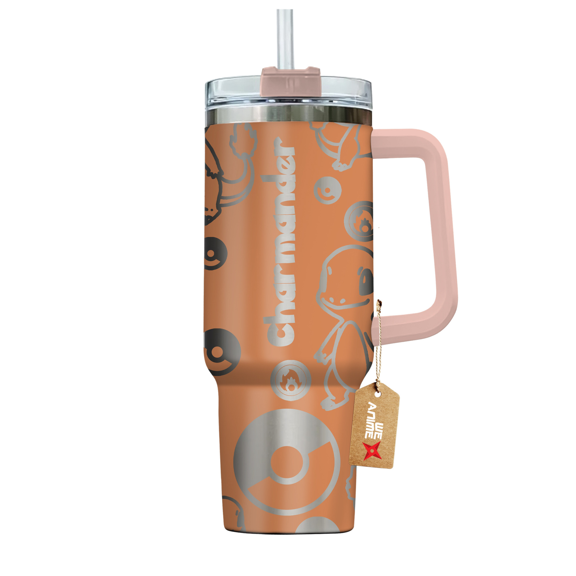 Charmander Pokemon Anime Custom Stanley Cup 40 oz 30 oz Tumbler With HandleTVC2301144 - Image 4