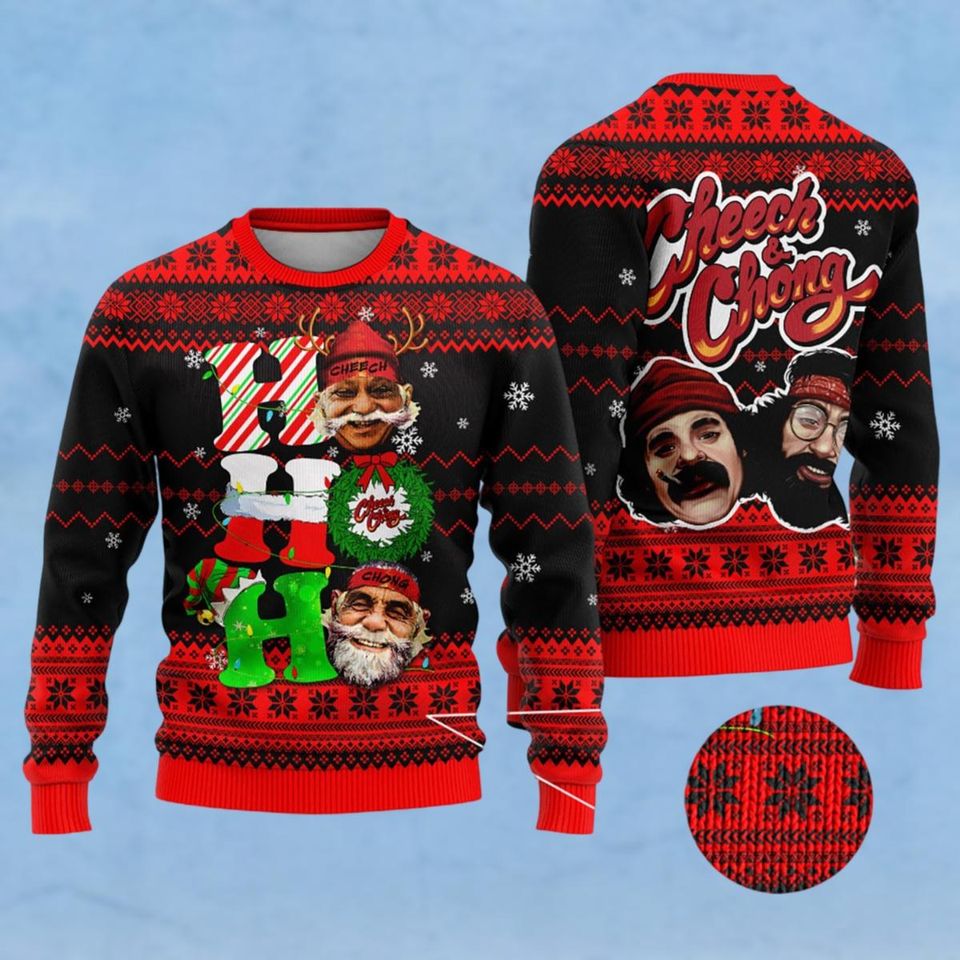 Cheech And Chong Christmas Sweater