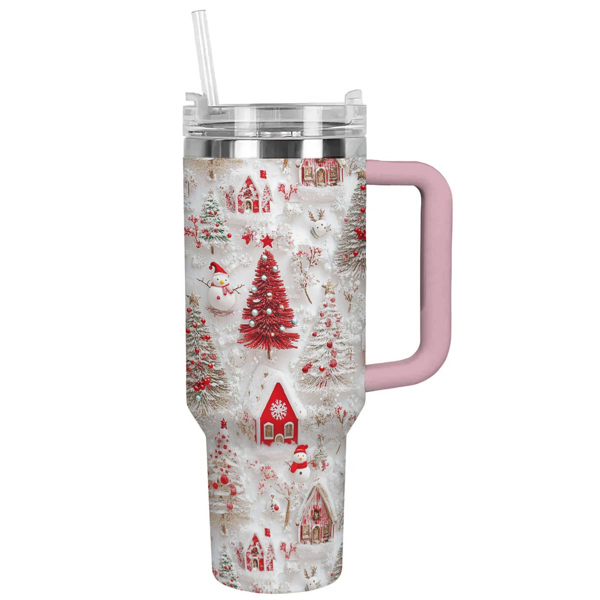 Cheerful Christmas Custom Stanley Cup 40 oz 30 oz Tumbler With HandleTVC2301487