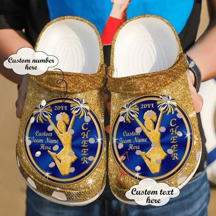 Cheerleader Personalized From Bow To Toe Classic Clogs Shoes