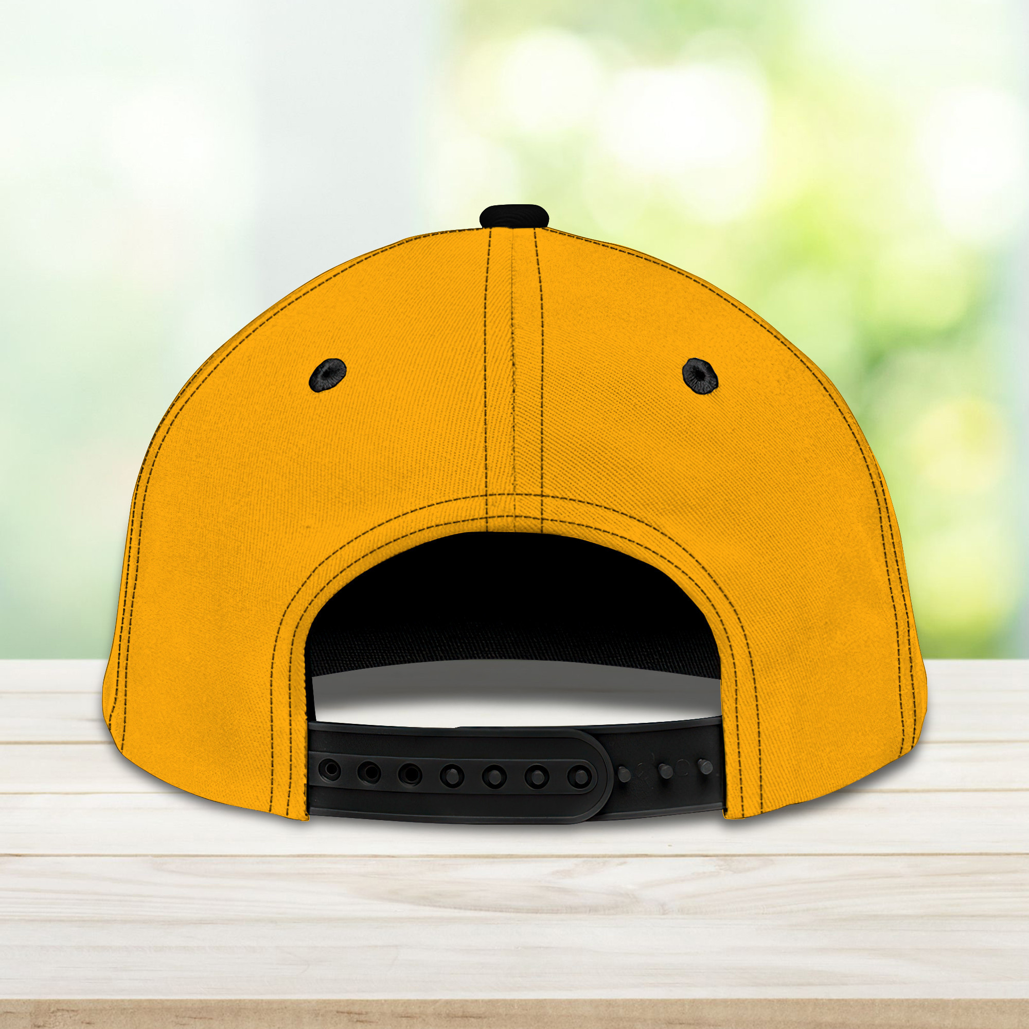 Chef Pattern Knives Uniform Yellow Black 3D Classic Cap Trucker Hats Custom Hats Gifts For Men & Women