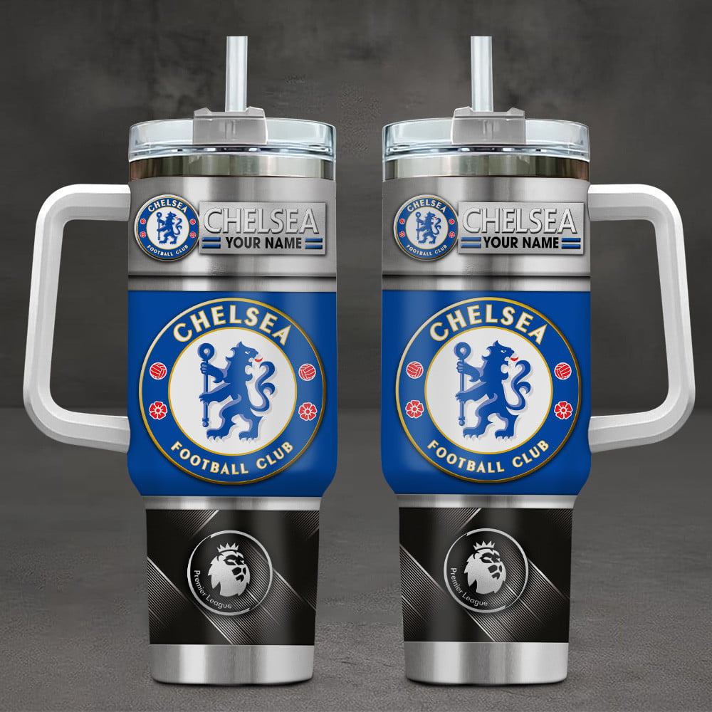 Chelsea F.C. EPL Custom Stanley Cup 40 oz 30 oz Tumbler With HandleTVC230197
