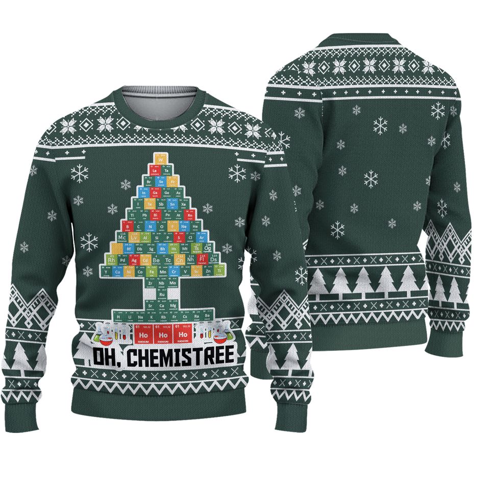 Chemistree Ugly Christmas Sweater