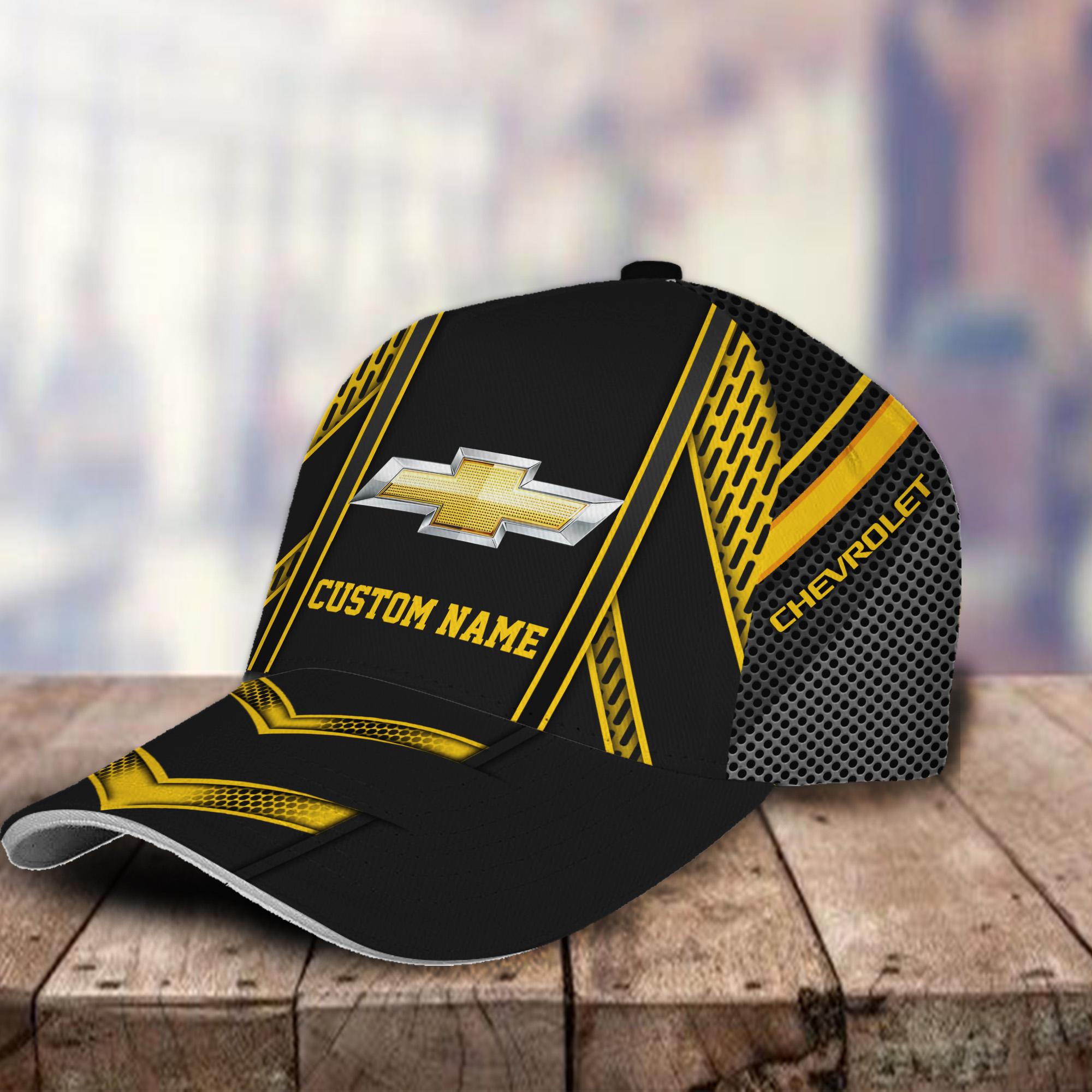 Chevrolet 3D Classic Cap Hat Personalized Name For Men Women Trucker Hats Custom Hats Gifts For Men & Women