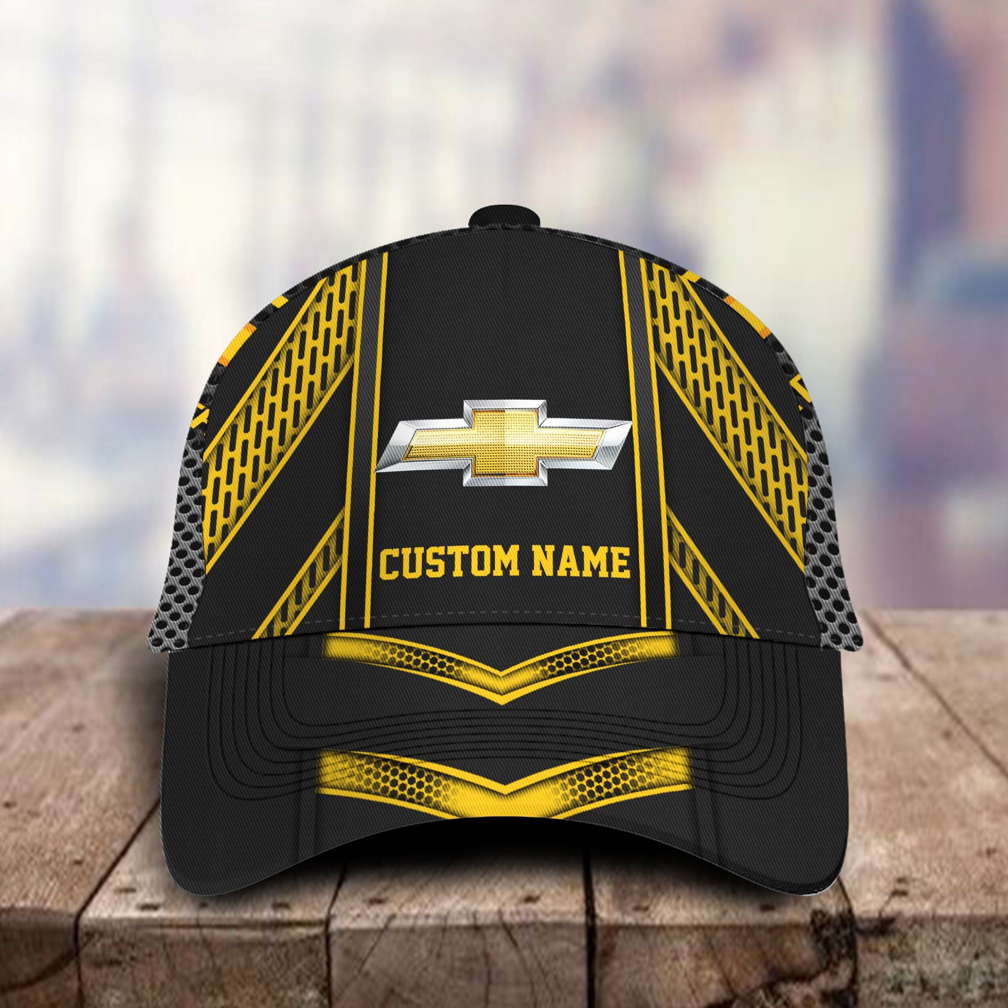Chevrolet 3D Classic Cap Hat Personalized Name For Men Women Trucker Hats Custom Hats Gifts For Men & Women