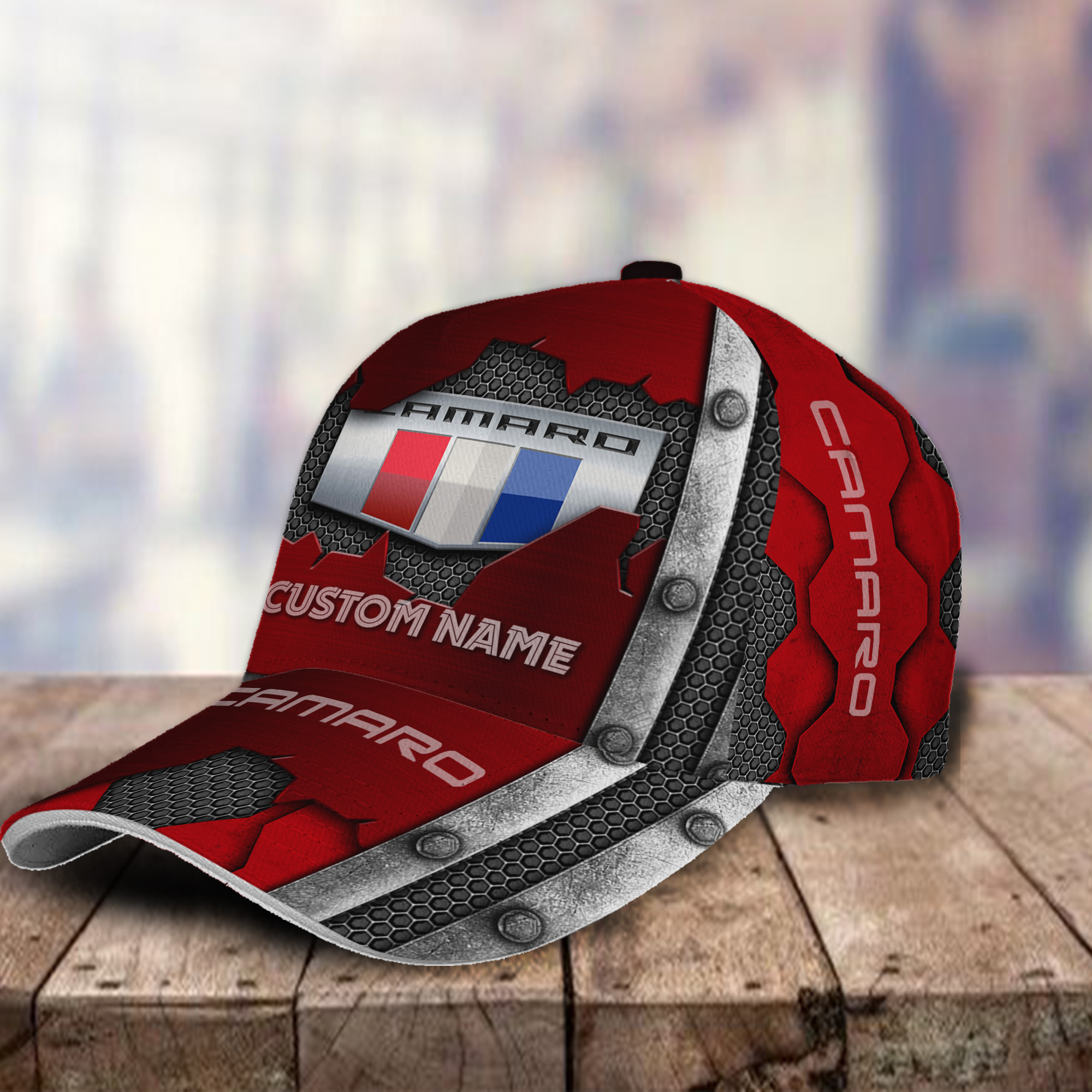 Chevrolet Camaro 3D Classic Cap Custom Hat Logo Name Trucker Hats Custom Hats Gifts For Men & Women