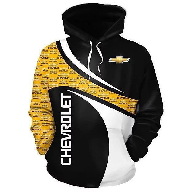 CHEVY 3D All Over Print Hoodie, Zip Hoodie