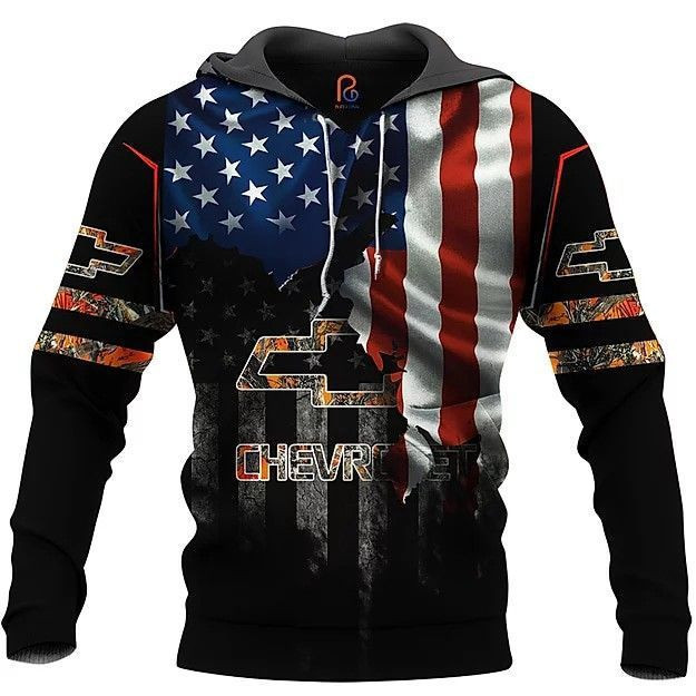 CHEVY 3D All Over Print Hoodie, Zip Hoodie