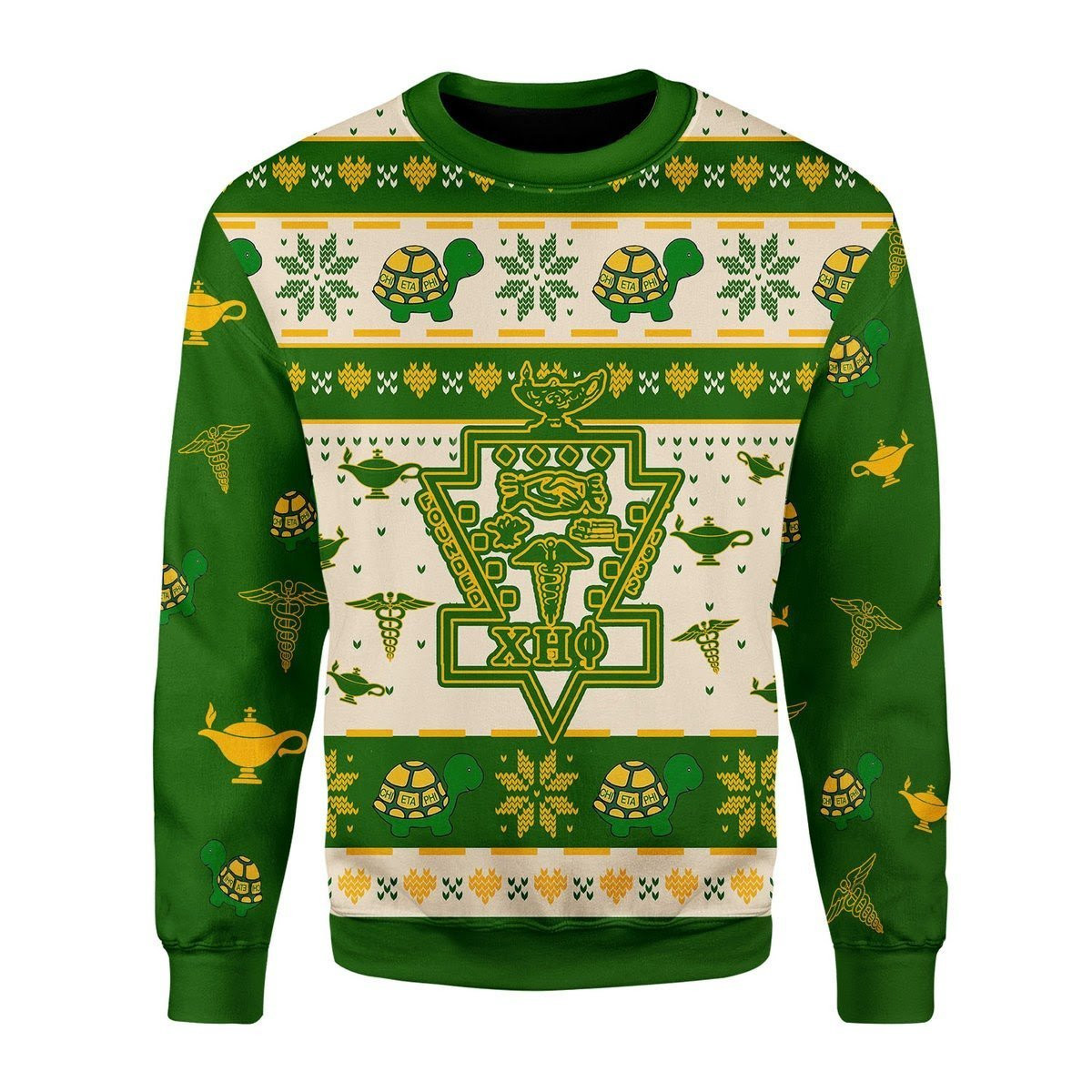 Chi Eta Phi Ugly Christmas Sweater Adult 3D Funny Matching for family