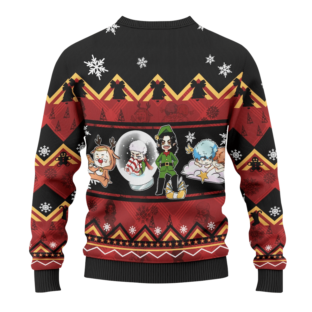 Chibi Revengers Xmas Ugly Christmas Sweater Adult 3D Funny Matching for family - Image 4