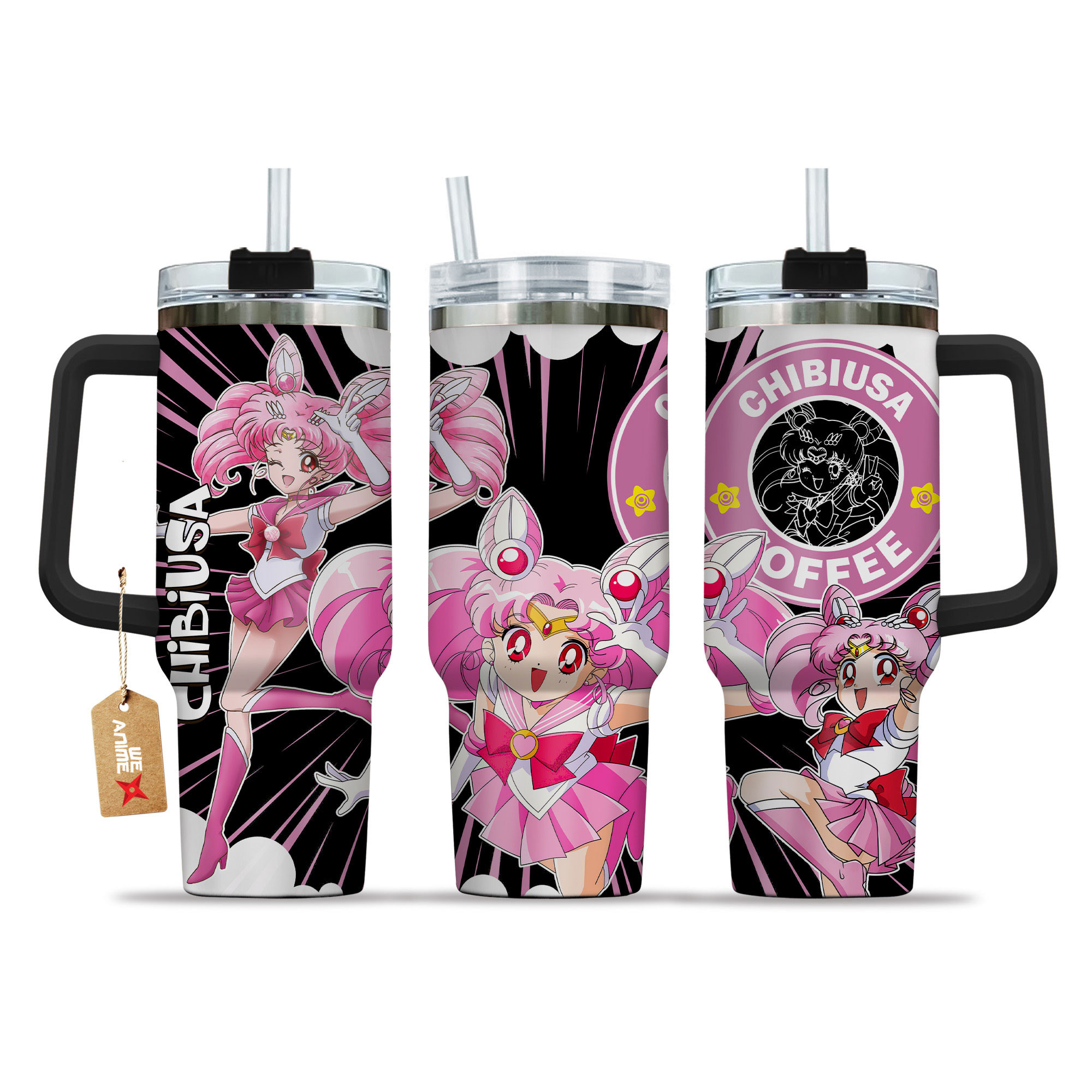 Chibiusa Sailor Moon Anime Custom Stanley Cup 40 oz 30 oz Tumbler With HandleTVC2301154