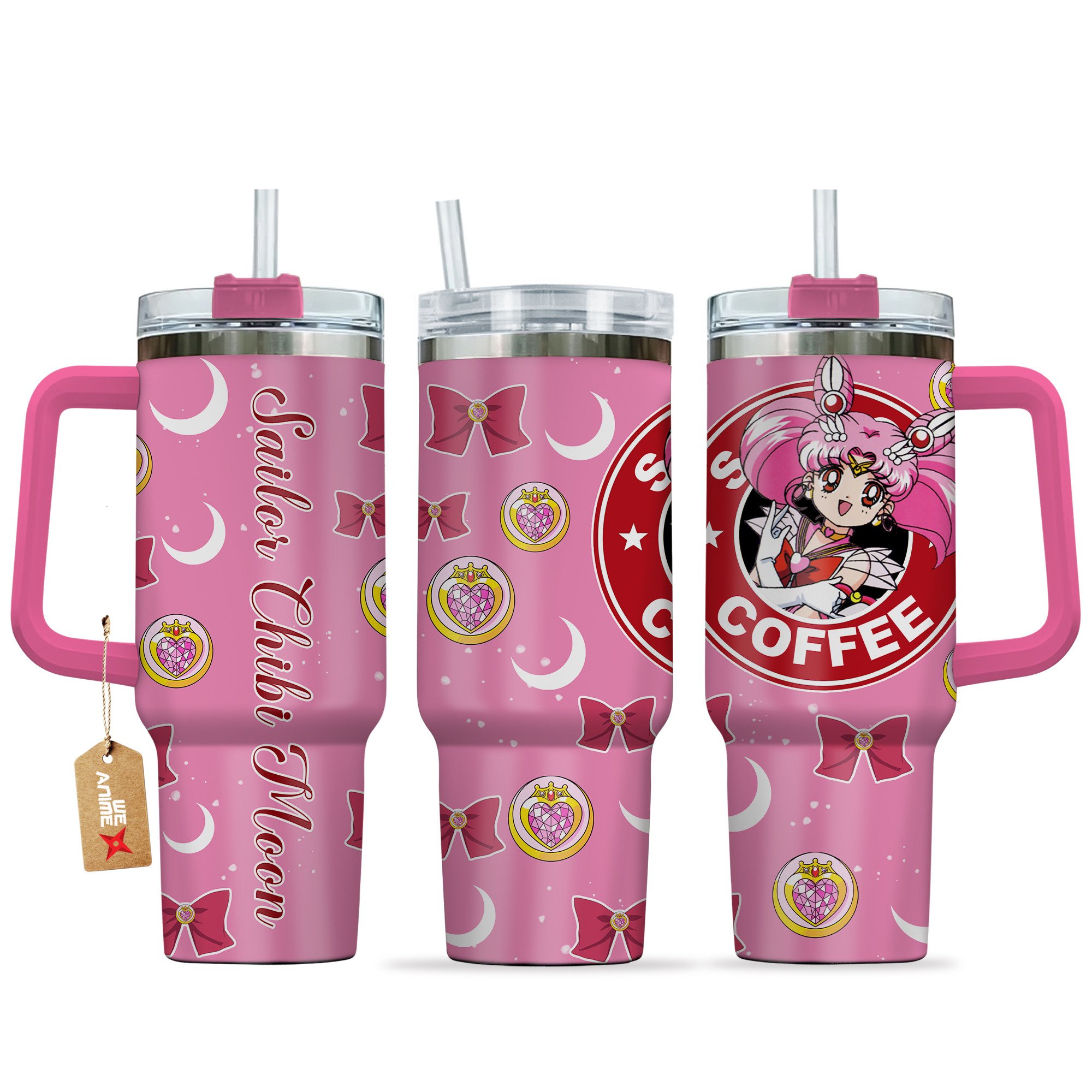 Chibiusa Sailor Moon Anime Custom Stanley Cup 40 oz 30 oz Tumbler With HandleTVC2301164